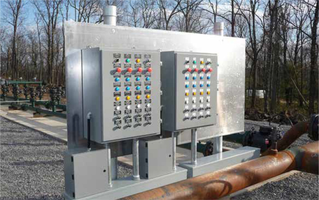 Comprehensive automation package at natural gas compressor station